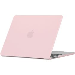 Mobigear Matte MacBook Air 15 Pouces (2023-2026) Coque - Rose pastel - Model A2941 / A3114 / A3241 / A3448