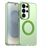Mobigear Shockproof Samsung Galaxy S26 Ultra MagSafe Plastique rigide Coque arrière - Vert