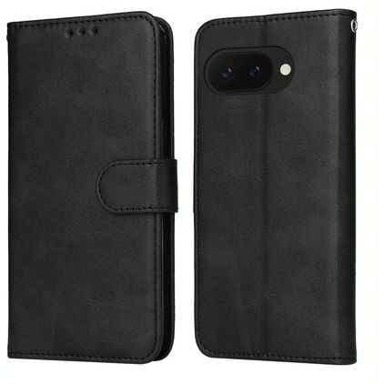 Mobigear Wallet Housse Google Pixel 9a Etui Porte-Monnaie - Noir
