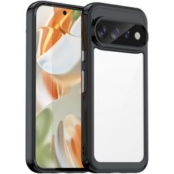 Mobigear Crystal Coque Google Pixel 11 Pro Coque arrière Rigide - Noir