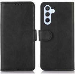 Mobigear Wallet Housse Samsung Galaxy S24 FE Etui Porte-Monnaie - Noir