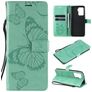 Mobigear Butterfly Housse OPPO A94 5G Etui Porte-Monnaie - Turquoise