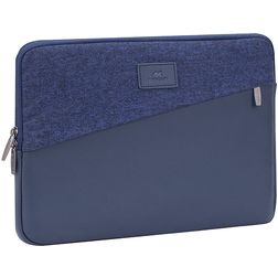 Rivacase Egmont Laptop Pochette Ordinateur portable (max 23,5 cm x 32,5 cm) Housse ordinateur - Bleu