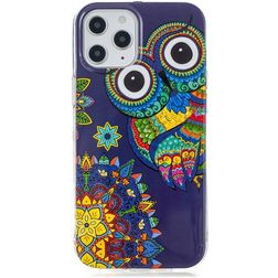 Mobigear Design Coque iPhone 12 Pro Max Coque arrière en TPU Souple - Chouette
