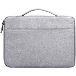 Mobigear Oxford Sacoche Ordinateur portable 13 - 14 Pouces Sacoche ordinateur + Poignée - Gris