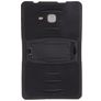 Xccess Survivor Essential Coque Samsung Galaxy Tab A 7.0 (2016) Coque arrière en Plastique rigide,Silicone + Support Amovible - Noir