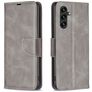 Mobigear Excellent Housse Samsung Galaxy A55 Etui Porte-Monnaie - Gris