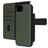 Mobiparts iPhone 17e Coque Cuir véritable Étui 2en1 avec coque amovible Portefeuille - Vert
