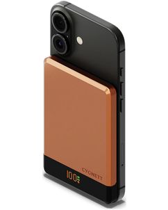 Cygnett MagSlim - Batterie externe Simple USB-C 5.000 mAh 15W - Compatible MagSafe - Copper
