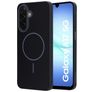 Mobiparts Slim Line Coque Samsung Galaxy A17 MagSafe Coque arrière Rigide - Onyx Black