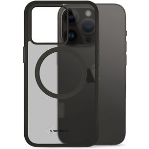 Mobilize Hybrid Coque iPhone 14 Pro MagSafe Coque arrière Rigide Anti-Chocs - Noir