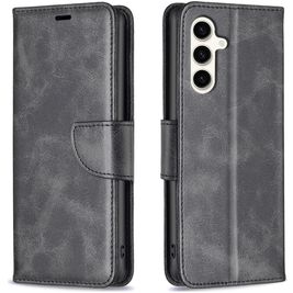 Mobigear Excellent Housse Samsung Galaxy S24 FE Etui Porte-Monnaie - Noir