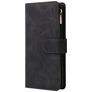 Mobigear Zipper Housse Samsung Galaxy A51 Etui Porte-Monnaie - Noir