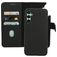 Mobiparts Samsung Galaxy A34 Coque Cuir véritable Étui 2en1 avec coque amovible Portefeuille - Noir