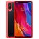 Mobigear Crystal Coque Xiaomi Mi 8 SE Coque arrière Rigide - Transparent / Rouge