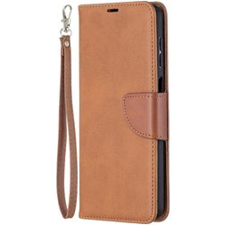 Mobigear Excellent Housse Samsung Galaxy A12 Etui Porte-Monnaie - Marron