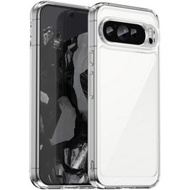 Mobigear Crystal Coque Transparente Google Pixel 9 Pro Coque arrière Rigide - Transparent