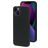 Mobiparts Coque iPhone 13 Coque arrière en Silicone - Noir Mobiparts Coque iPhone 13 Coque arrière en Silicone - Noir