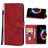 Mobigear Wallet Housse Motorola Edge 30 Neo Etui Porte-Monnaie - Rouge