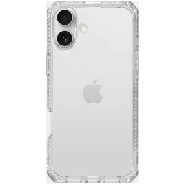 ITSKINS Level 2 SpectrumClear R Coque Transparente iPhone 16 Plus Coque arrière en TPU Souple Anti-Chocs - Transparent