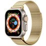 Mobigear Premium Loop Bracelet Milanais Apple Watch Fermeture magnétique - 49/46/45/44 mm - Or