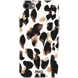 MIO Coque iPhone SE (2020) MagSafe Coque arrière Rigide - Leopard