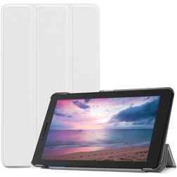Mobigear Tri-Fold Coque Lenovo Tab E8 Etui - Blanc