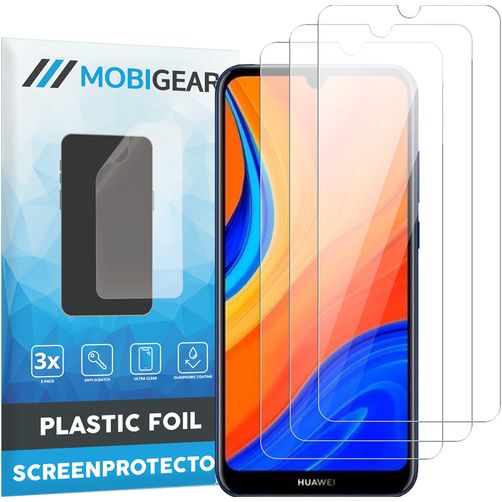 Mobigear Huawei Y6s Protection d'écran Film - Compatible Coque (Lot de 3)