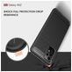 Mobigear Brushed Slim Coque Samsung Galaxy A52s 5G Coque arrière en TPU Souple - Noir
