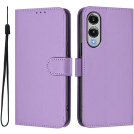 Mobigear Urban Wallet Housse Samsung Galaxy S25 Edge Etui Porte-Monnaie - Violet