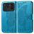 Mobigear Butterfly Housse POCO C40 Etui Porte-Monnaie - Bleu