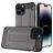 Mobigear Outdoor Coque iPhone 14 Pro Max Coque arrière Rigide Anti-Chocs - Gris
