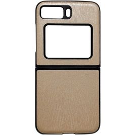 Mobigear Excellent Coque Motorola Razr (2022) Coque arrière Rigide - Or