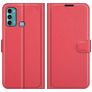 Mobigear Classic Housse Motorola Moto G60 Etui Porte-Monnaie - Rouge