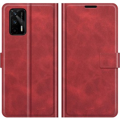 Mobigear Wallet Housse Realme GT Etui Porte-Monnaie - Rouge