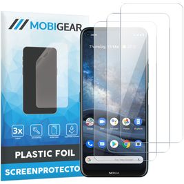Mobigear Nokia 8.3 Protection d'écran Film - Compatible Coque (Lot de 3)