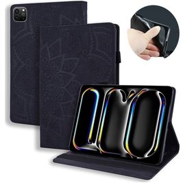 Mobigear Mandala Coque iPad Pro 11 Pouces (2025) Etui - Noir