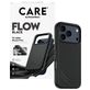 CARE by PanzerGlass Feature FLOW Coque iPhone 17 Pro MagSafe Coque arrière en Silicone Anti-Chocs - Noir
