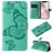 Mobigear Butterfly Housse iPhone 17e Etui Porte-Monnaie - Vert