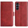 Mobigear Slim Magnet Housse Samsung Galaxy A17 Etui Porte-Monnaie - Rouge