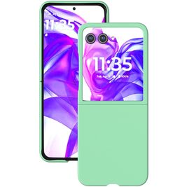Mobigear Colors Coque Motorola Razr 50 Ultra Coque arrière Rigide - Vert