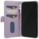 Mobilize Premium Gelly Wallet Housse iPhone 12 Etui Porte-Monnaie - Violet