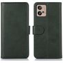 Mobigear Wallet Housse Motorola Moto G32 Etui Porte-Monnaie - Vert