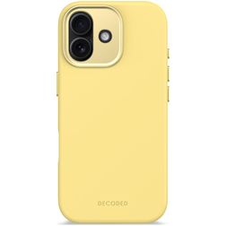 Decoded iPhone 17 Silicone Coque arrière - Yuma Yellow