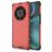 Mobigear Honeycomb HONOR Magic 4 Pro Plastique rigide Coque arrière Antichoc - Rouge