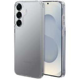 Mobiparts Classic Hardcover Coque Transparente Samsung Galaxy S25 Plus Coque arrière Rigide - Transparent