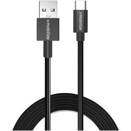Mobilize - Câble USB-A vers USB-C 1 mètre - Noir