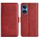 Mobigear Slim Magnet Housse HONOR X7 Etui Porte-Monnaie - Rouge