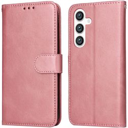 Mobigear Wallet Housse Samsung Galaxy S24 Plus Etui Porte-Monnaie - Rose doré