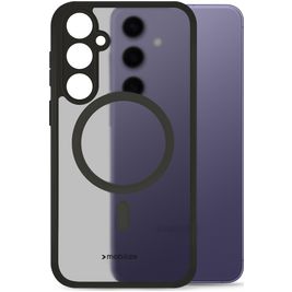 Mobilize Hybrid Coque Samsung Galaxy S24 MagSafe Coque arrière Rigide Anti-Chocs - Noir